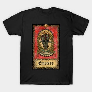 Empress. Eternal Bones Tarot (Colorful) T-Shirt